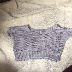 it’s a sparkly gray shirt you were over a shirt